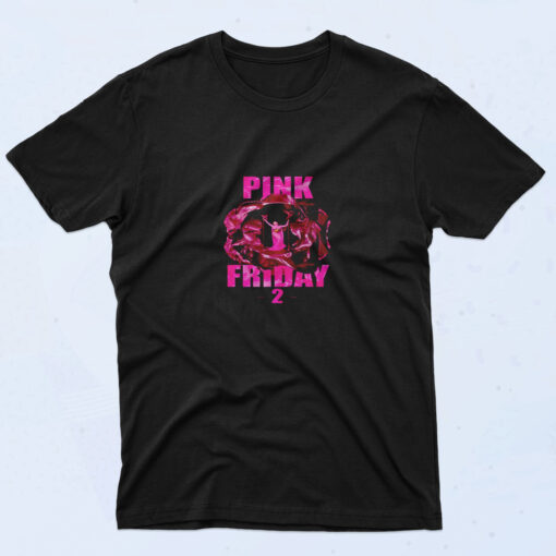 90s Style Nicki Minaj Pink Friday 2 Concert Cotton T shirt