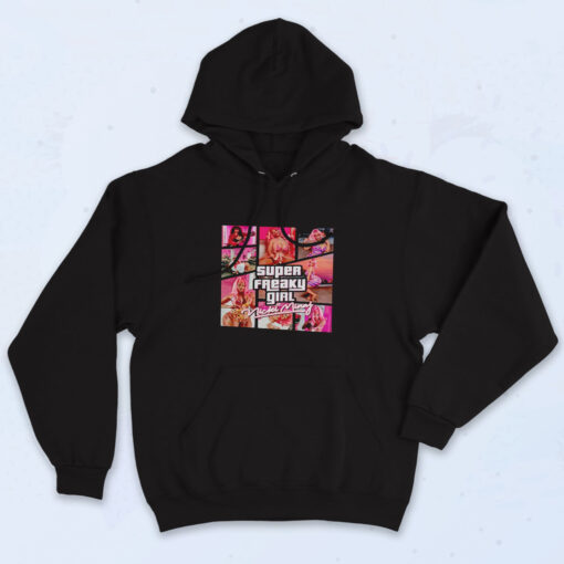 90s Style Nicki Minaj Washed Hoodie