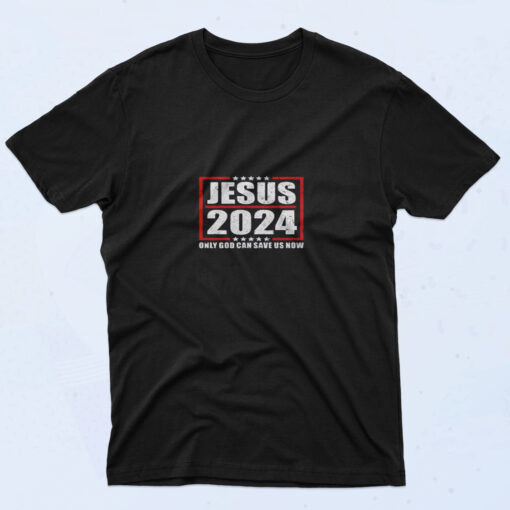 90s Style Only God Can Save Us Now Cotton T shirt