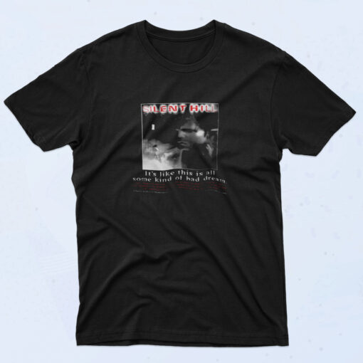 90s Style Silent Hill 1999 Bad Dream Cotton T shirt