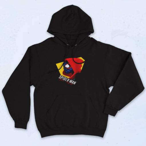 90s Style Spider Man Miles Morales Hoodie