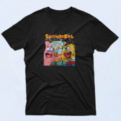 90s Style Spongebob Friends Cotton T shirt