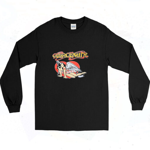 Aerosmith Permanent Vacation Tour 90s Long Sleeve Shirt