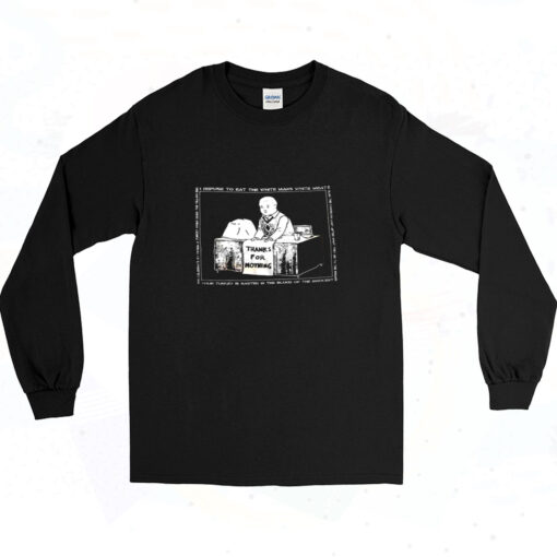 Bobby Hill Thanks For Nothing King Of The Hill 90s Long Sleeve Shirt