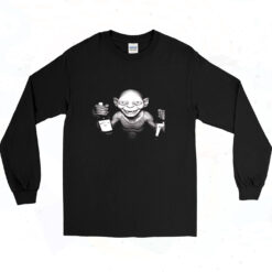 Gollum Funny Lotr 90s Long Sleeve Shirt