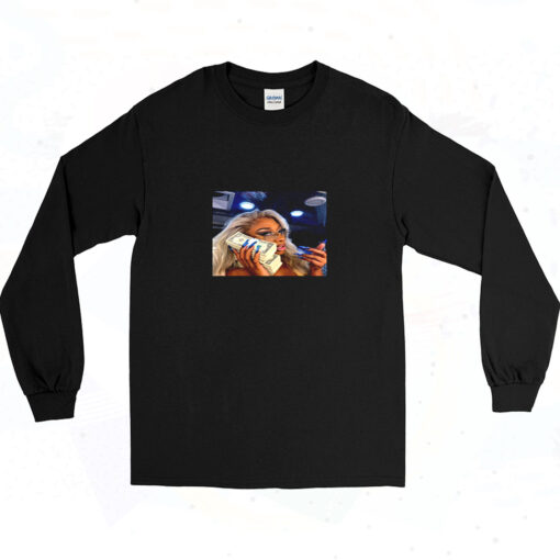 Graphic Megan Thee Stallion Rapper 90s Long Sleeve Shirt