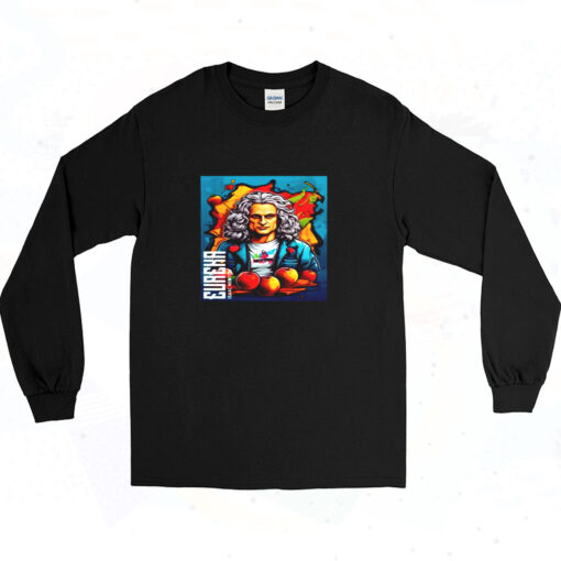 Isaac Newton Eureka 03 90s Long Sleeve Shirt