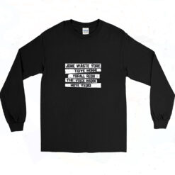 Jone Waste Yore Toye Monme Yorall Rediii 90s Long Sleeve Shirt