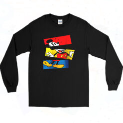 Mickey Graphic 90s Long Sleeve Shirt