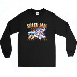 Space Jam Tune Squad Vintage T Shirt 90s Long Sleeve Shirt