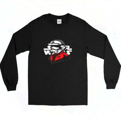 Star Wars Nike Parody 90s Long Sleeve Shirt