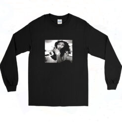 The Nicki Minaj 2008 Black & White Unisex 90s Long Sleeve Shirt