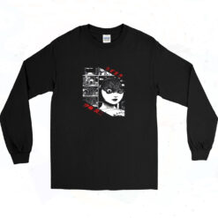 Tomie Manga Cover 90s Long Sleeve Shirt