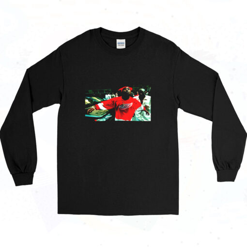 Tupac Shirt Dissing Reporter 90s Long Sleeve Shirt