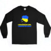 Ukrainian Girl Unbreakable Ukraine Women Flag 90s Long Sleeve Shirt