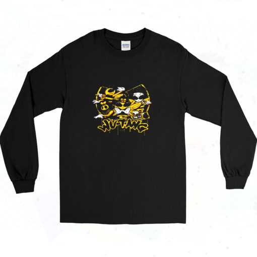 Wu Tang Clan Logo Rap Hip Hop Band 90s Long Sleeve Shirt