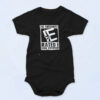 2nd Amendment Rated E For Everyone Gun Organic Baby Onesies