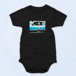 3 Erykah Badu Driving Car Organic Baby Onesies