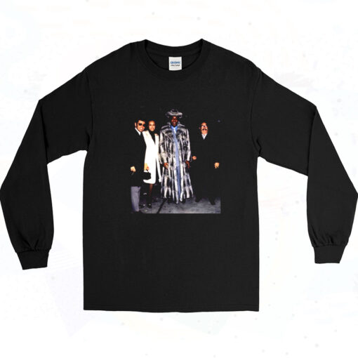 90s 4 Frank Lucas American Gangster Movie Long Sleeve Shirt