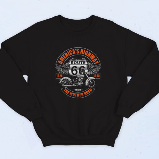 90s America's Highway Route 66 Sweatshirt