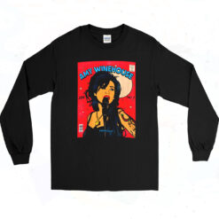 90s Amy Winehouse Comic New Long Sleeve Shirt