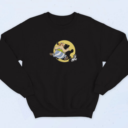 90s Asterix And Obelix Sweatshirt