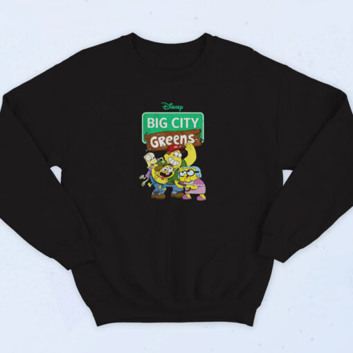 90s Big City Greens Cute Characters Sweatshirt