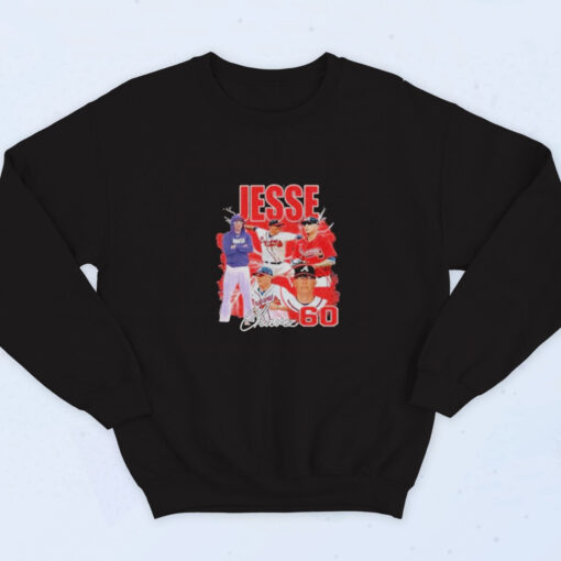 90s Braves Charlie Morton Jesse Chavez 60 Sweatshirt