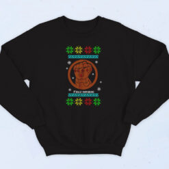 90s Christmas Poster Thanos Sweatshirt