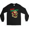 90s Christmas Sasquatch Long Sleeve Shirt