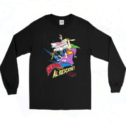 90s Cow And Chicken Long Sleeve Shirt