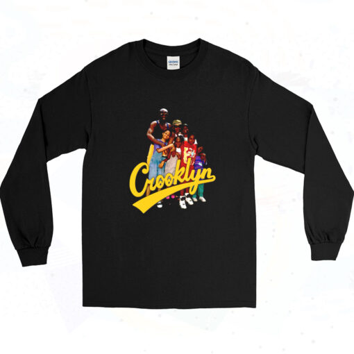 90s Crooklyn Rap Tee Big Face Head Long Sleeve Shirt