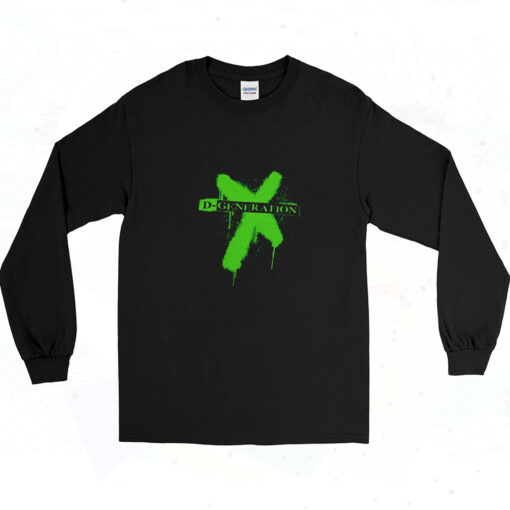 90s D Generation X Wrestling Long Sleeve Shirt