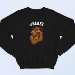 90s Disney Beauty And The Beast Hashtag Beast Sweatshirt