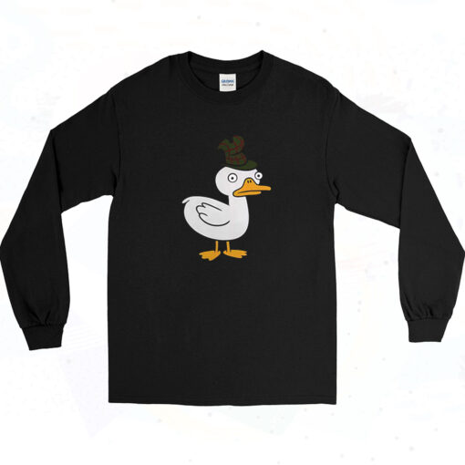 90s Disney Gravity Falls Duck Tective Long Sleeve Shirt