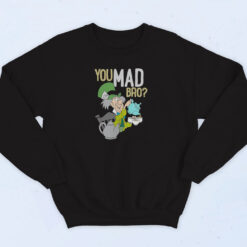 90s Disney Mad Hatter You Mad Bro Sweatshirt