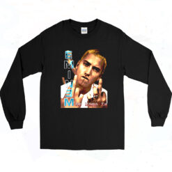 90s Eminem Rap Tee Big Face Head Long Sleeve Shirt