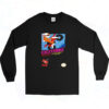 90s Excitebike Nes Cover Long Sleeve Shirt