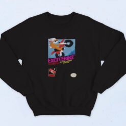 90s Excitebike Nes Cover Sweatshirt