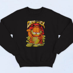 90s Good Luck Garfield Sweatshirt