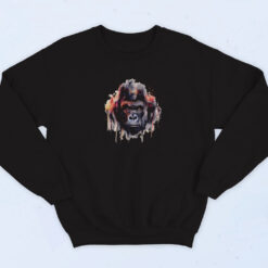 90s Gorilla Figure Sweatshirt