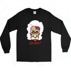 90s Got Brains Long Sleeve Shirt