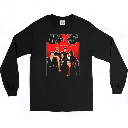 90s Inxs Never Tear Us Apart Long Sleeve Shirt