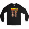 90s Kith Boxer Rock Band Mashup Long Sleeve Shirt