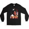 90s Lauryn Hill Rap Tee Big Face Head Long Sleeve Shirt