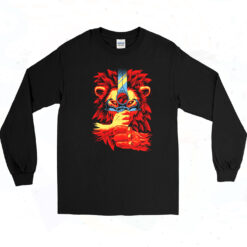 90s Lion King Face Long Sleeve Shirt