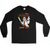 90s May The Force Be Shih Tzu Long Sleeve Shirt