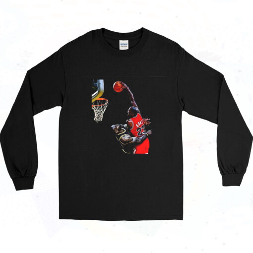 90s Mj Over Lbj Long Sleeve Shirt