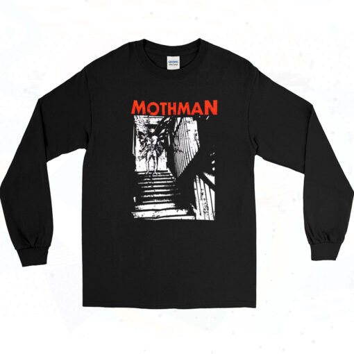 90s Mothman Long Sleeve Shirt