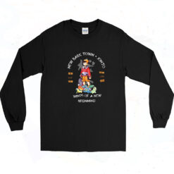 90s New Bark Town Pocket Monsters Long Sleeve Shirt